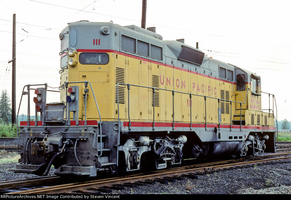 Union Pacific GP7 #111 local switcher